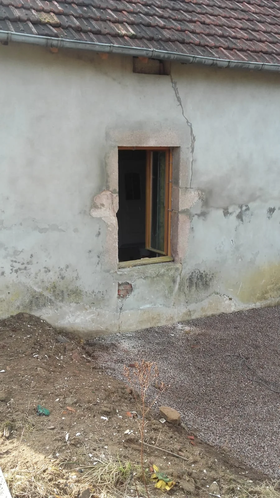 Image de fenêtre avant le chantier