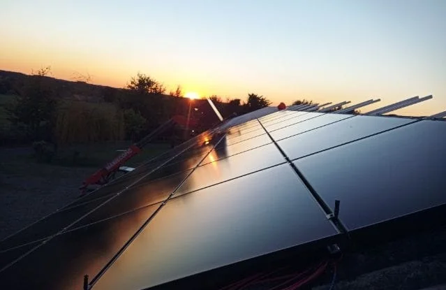 Projet photovoltaïque terminé
