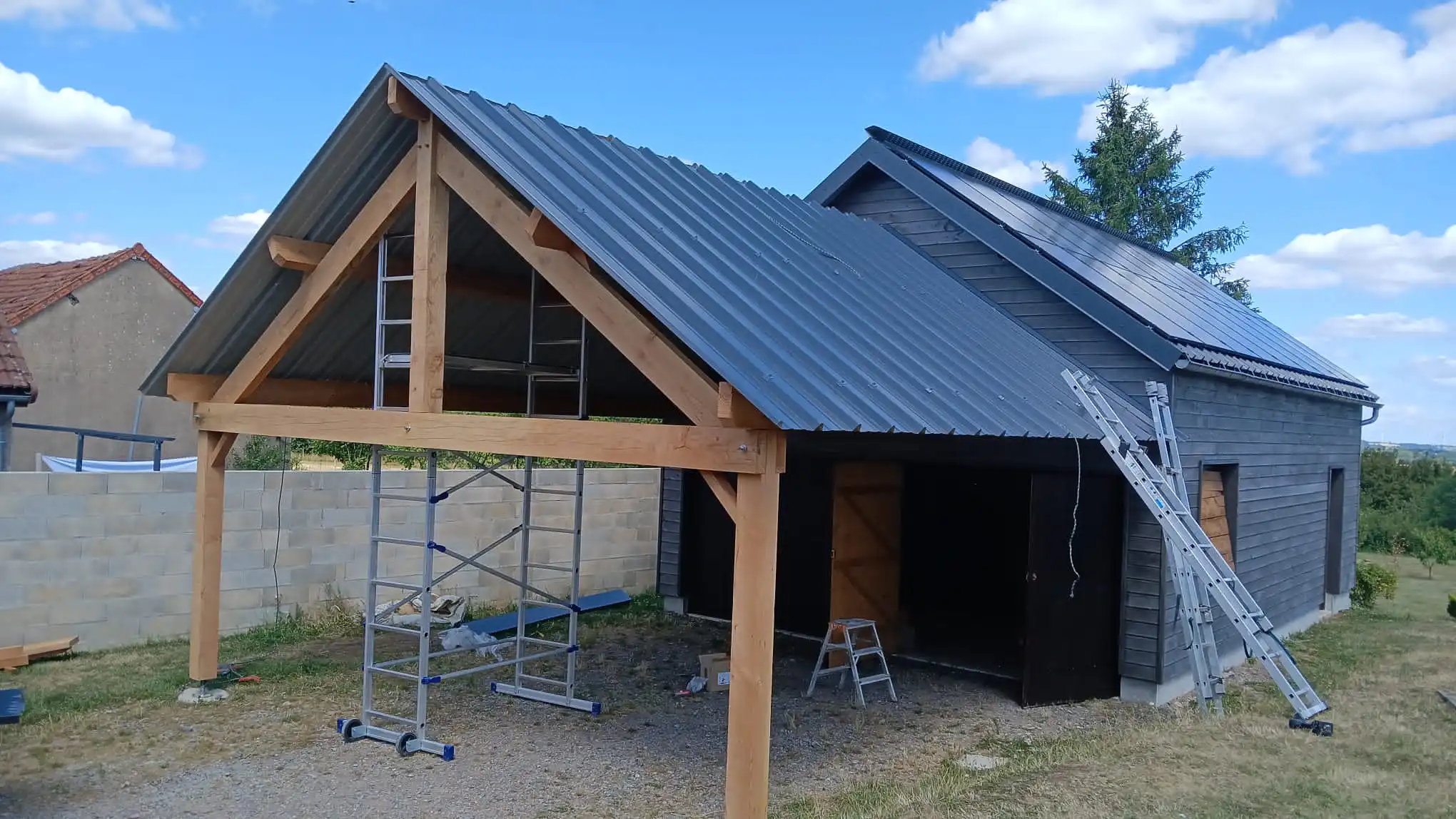 Image du chantier toiture