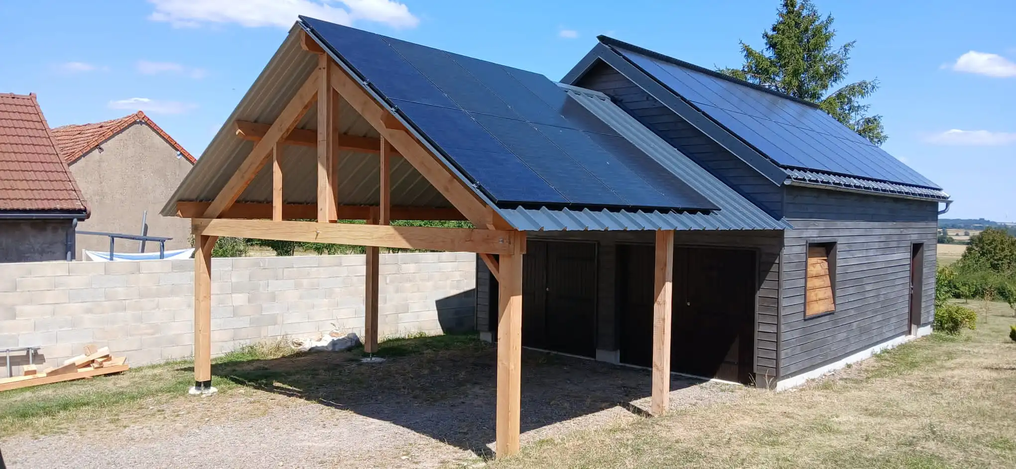 Image des panneaux solaires